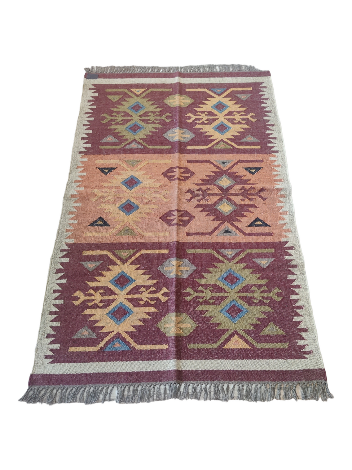 Kilim Flatweave Rug Home Decor Persian Navajo Kilim Rug