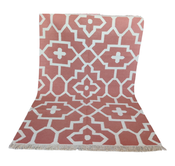 Boho Wool Kilim Rug Designer Area Rug For Living Room