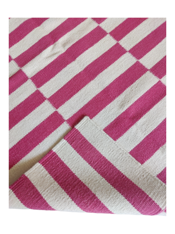 Kilim Carpet, Modern Indian Cotton Rug, Beni Ourain Rug Living Room