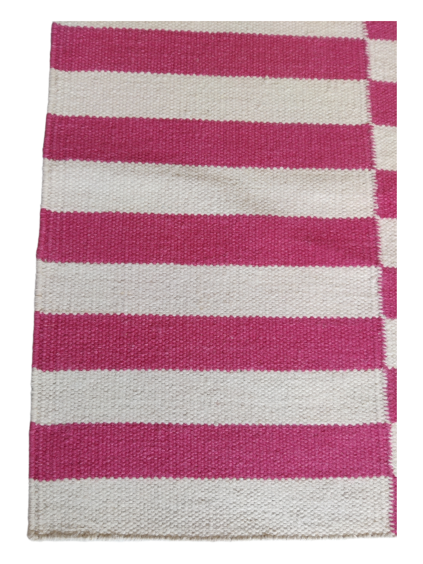 Kilim Carpet, Modern Indian Cotton Rug, Beni Ourain Rug Living Room