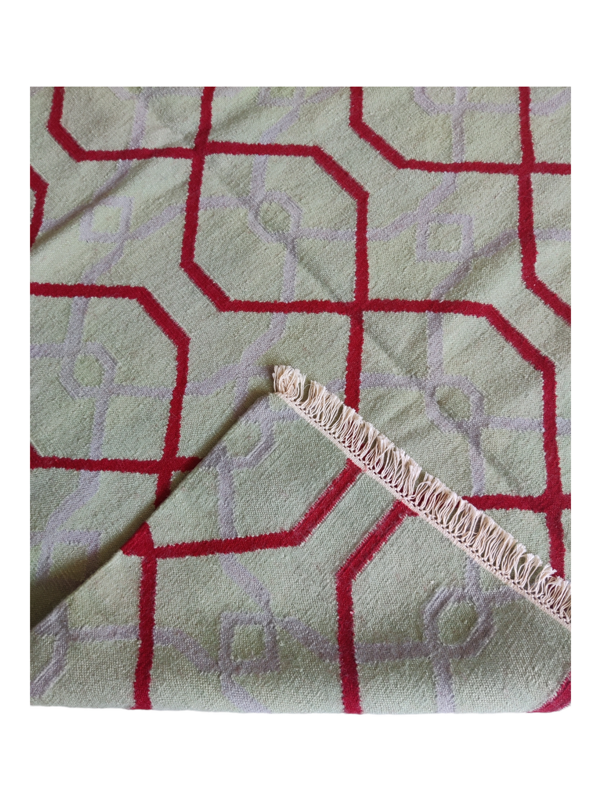 Wool Kilim Handmade Rug Cotton Wool Rug Bedroom Rug