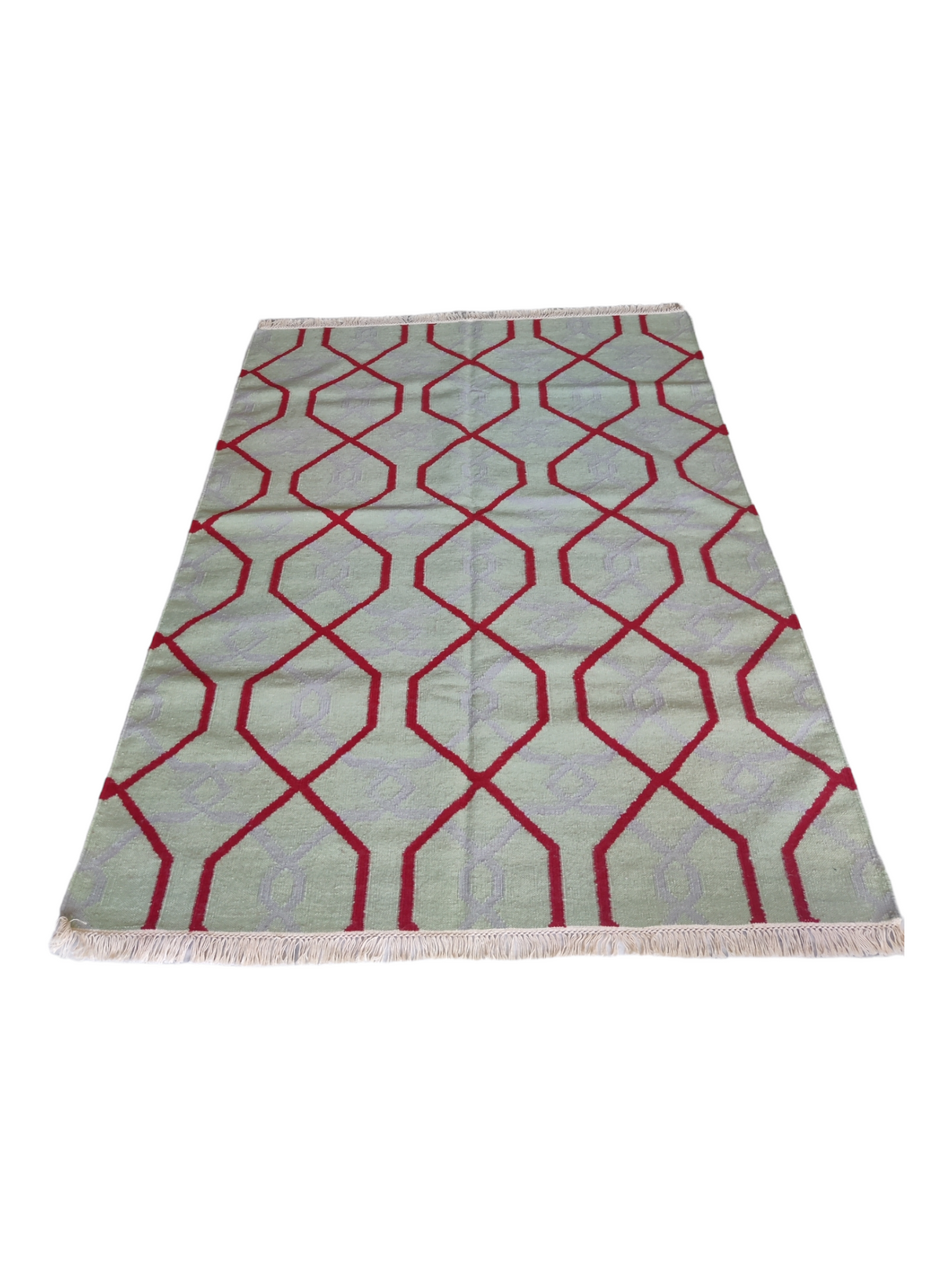 Wool Kilim Handmade Rug Cotton Wool Rug Bedroom Rug