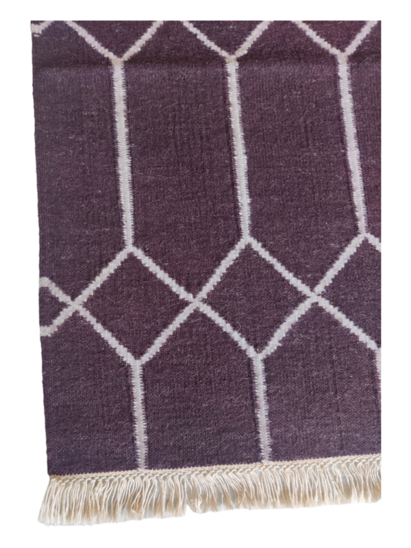 Kilim Flatweave Rug, Antique style Persian Rug Vintage Wool Rug Living Room