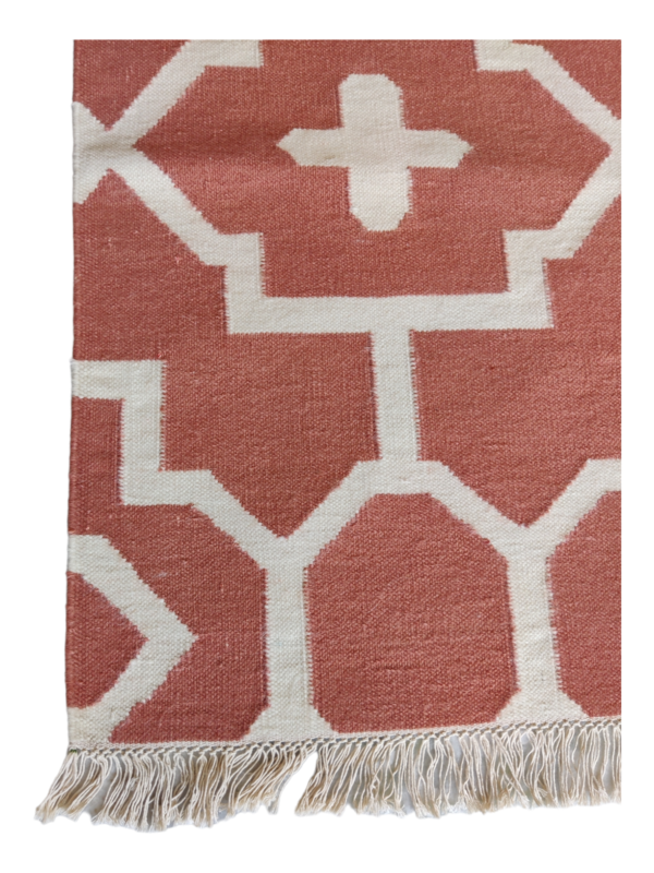 Boho Wool Kilim Rug Designer Area Rug For Living Room