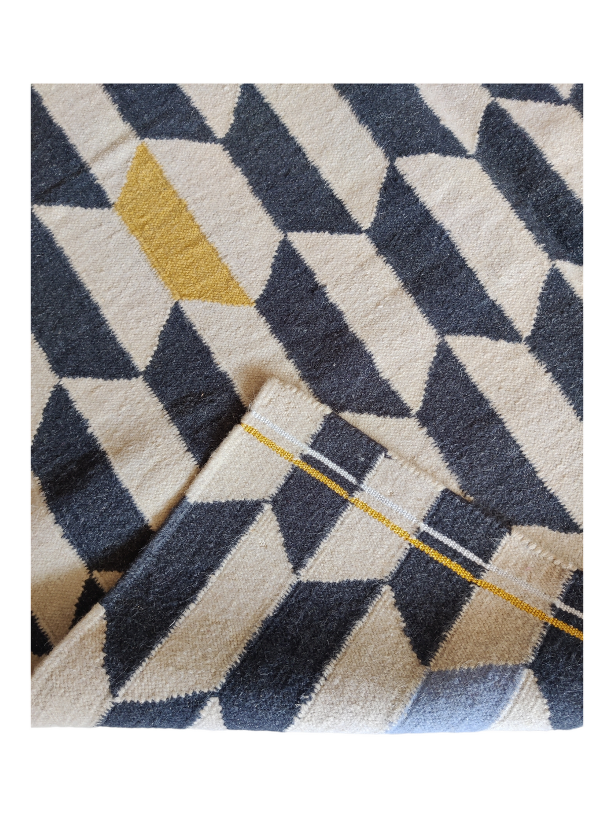 Wool Kilim Rug Eco Friendly Earthy Bohemian Colorful Rug