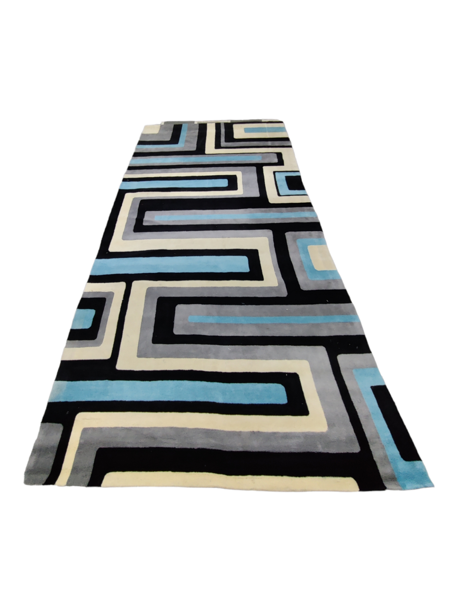 Hand Tufted Multi Colored Designer Runners