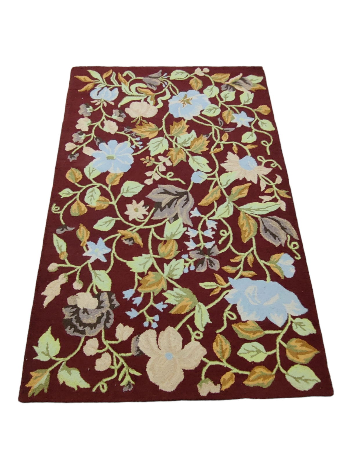 Eco-Friendly Tufted Rugs, Beautiful Flower Hand Tufted Carpet