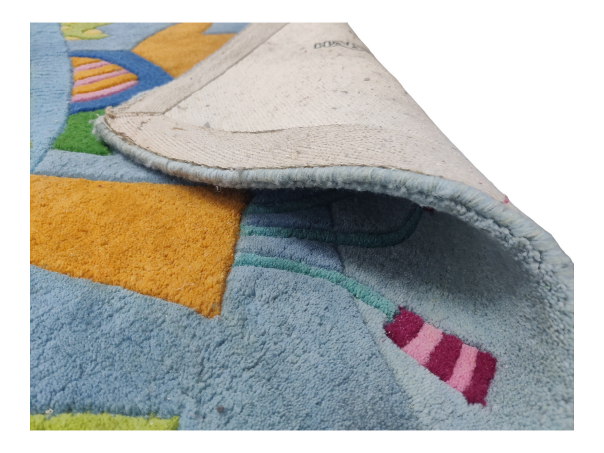 Children Home Décor Wool Tufted Carpet, Kids Tufted Area Rugs