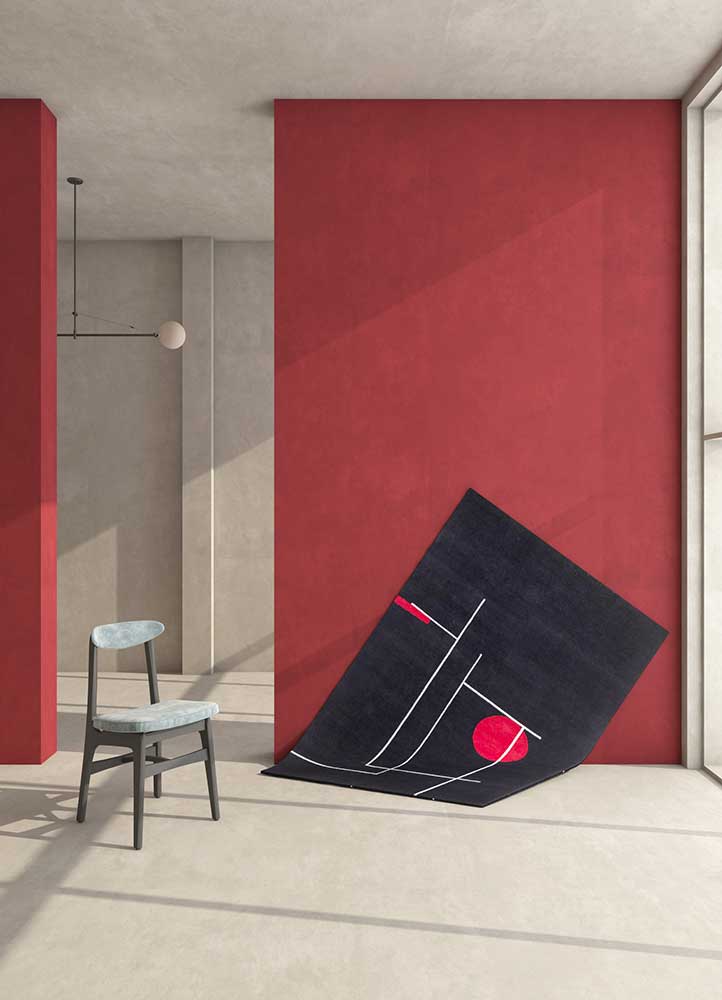 Sthir Hand Knotted Multi Color Rugs