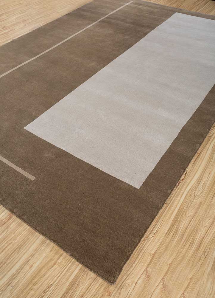 Sthir,Hand Knotted Modern Rugs