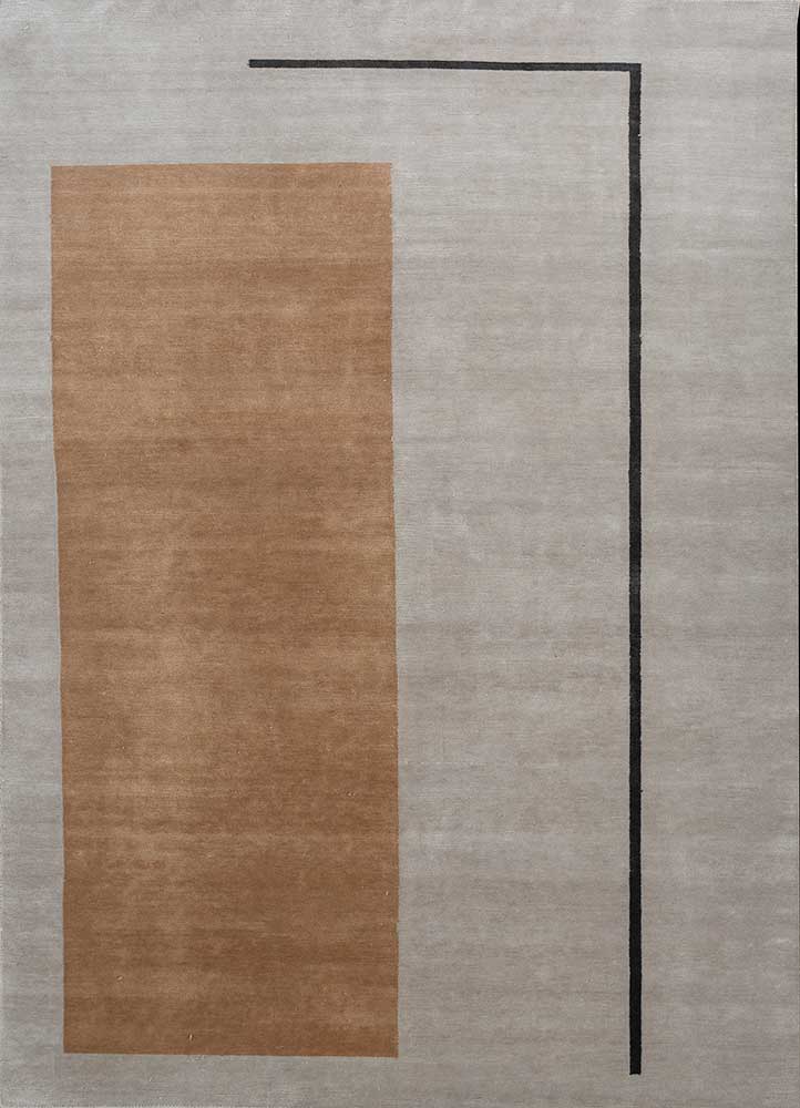 Sthir,Hand Knotted Modern Rugs