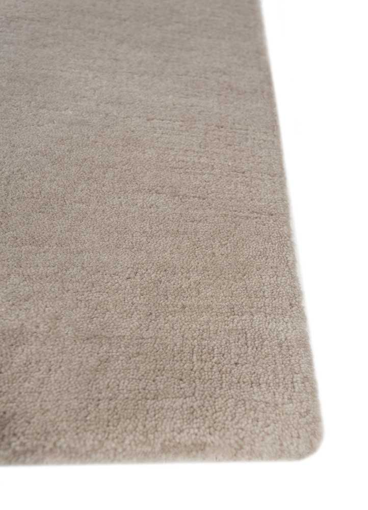 Classic Gray/Black Olive Hand Knotted Bamboo Silk Wool Rug