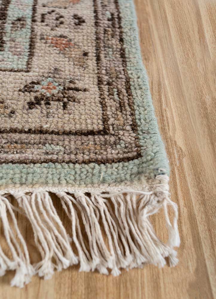 Savana Mystique Beige/Mystique Beige Wool Hand Knotted Rugs