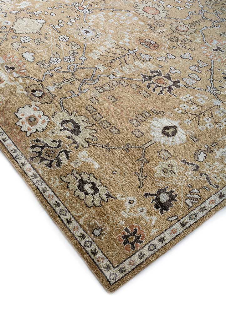 Savana Light Spice/Light Spice Hand Knotted Traditional Rugs
