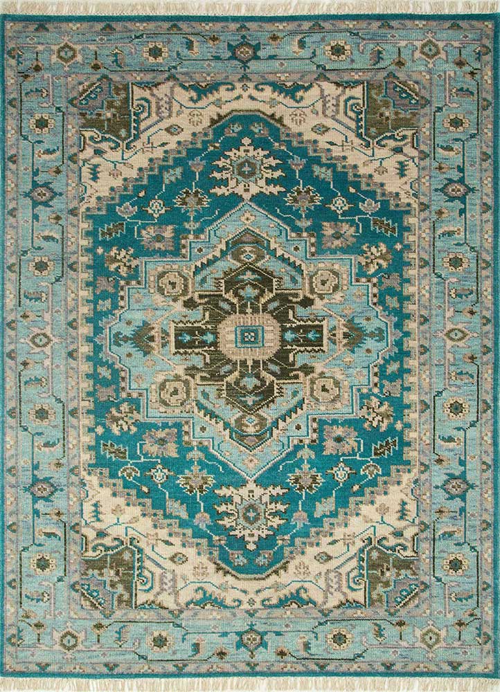 Savana Hand knotted Multi Colored Indian Rugs