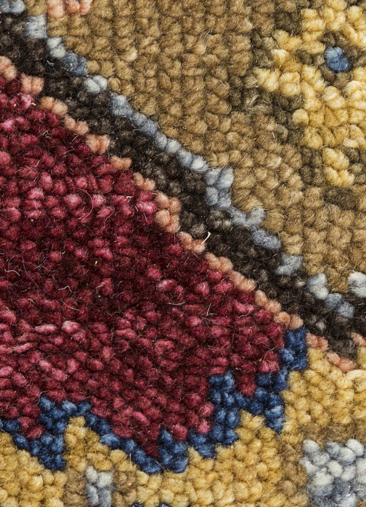 Savana Hand knotted Multi Colored Indian Rugs