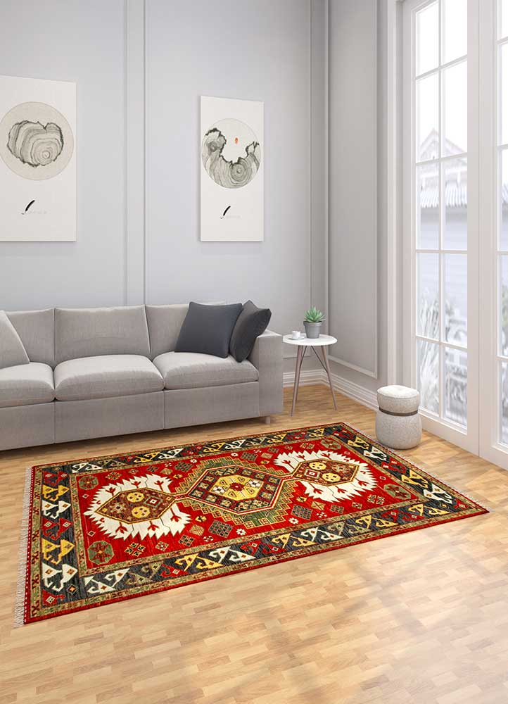 Savana Custom Hand Knotted Bamboo Silk Wool Rug