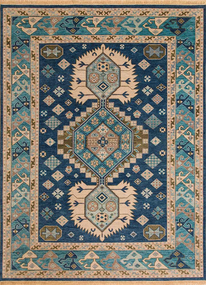 Savana Custom Hand Knotted Bamboo Silk Wool Rug