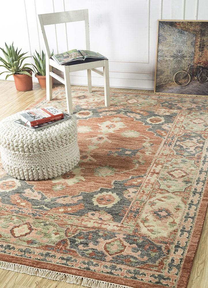 Savana Hand knotted Multi Color Rugs