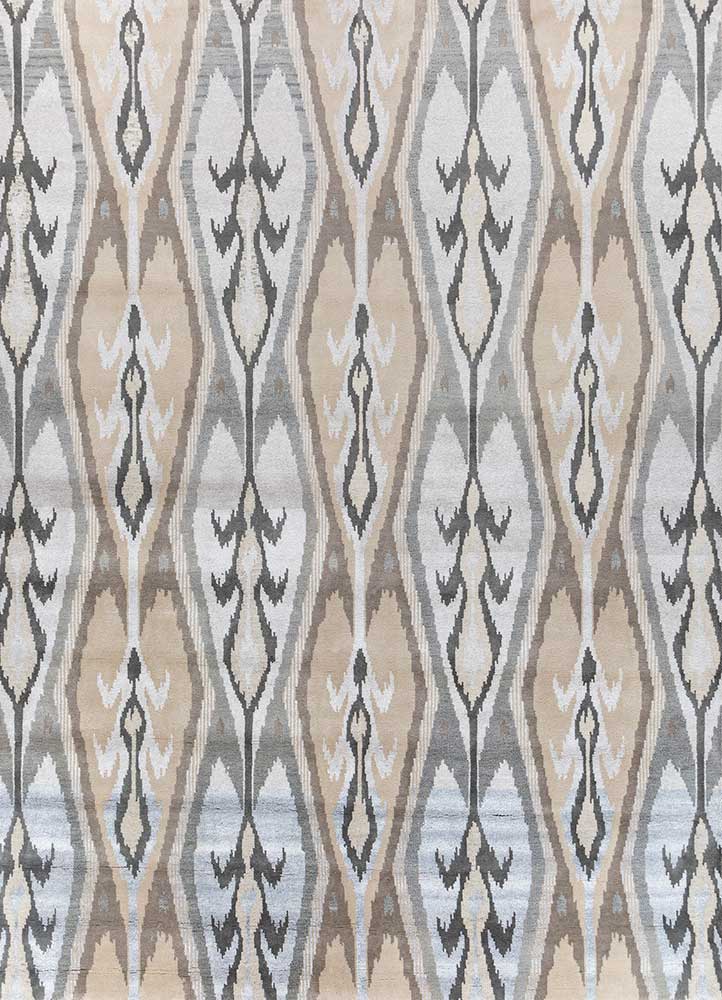 Savana Classic Gray/Cloud White Modern Hand Knotted Rugs