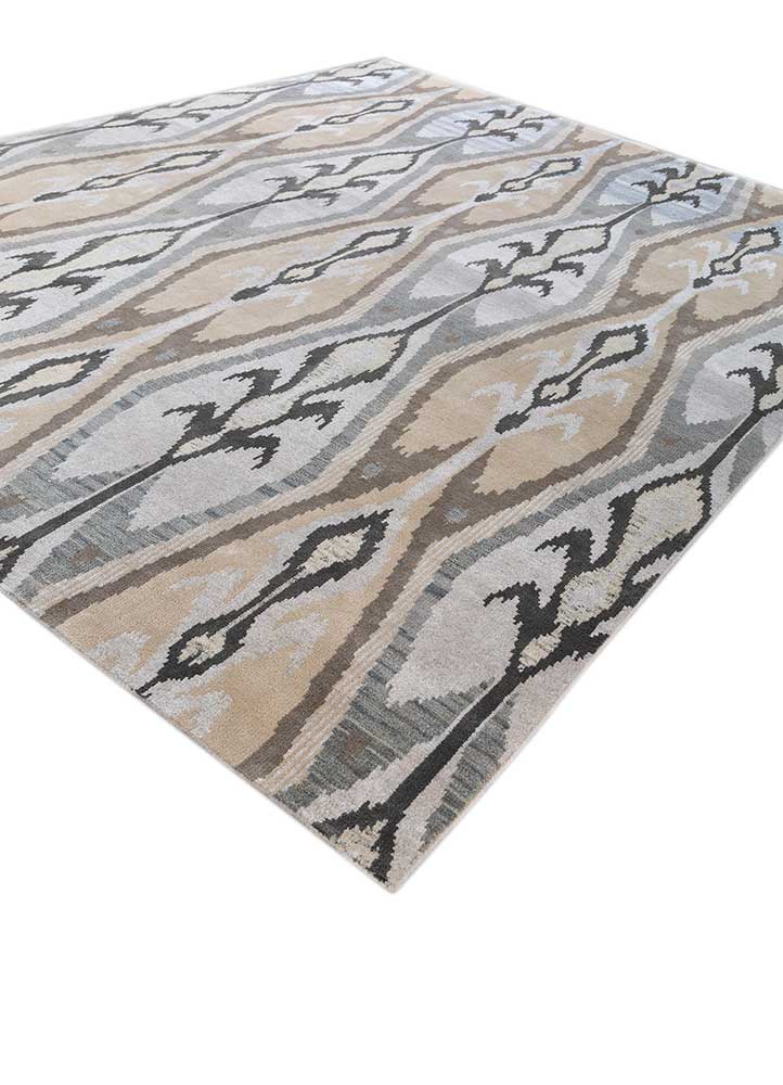 Savana Classic Gray/Cloud White Modern Hand Knotted Rugs