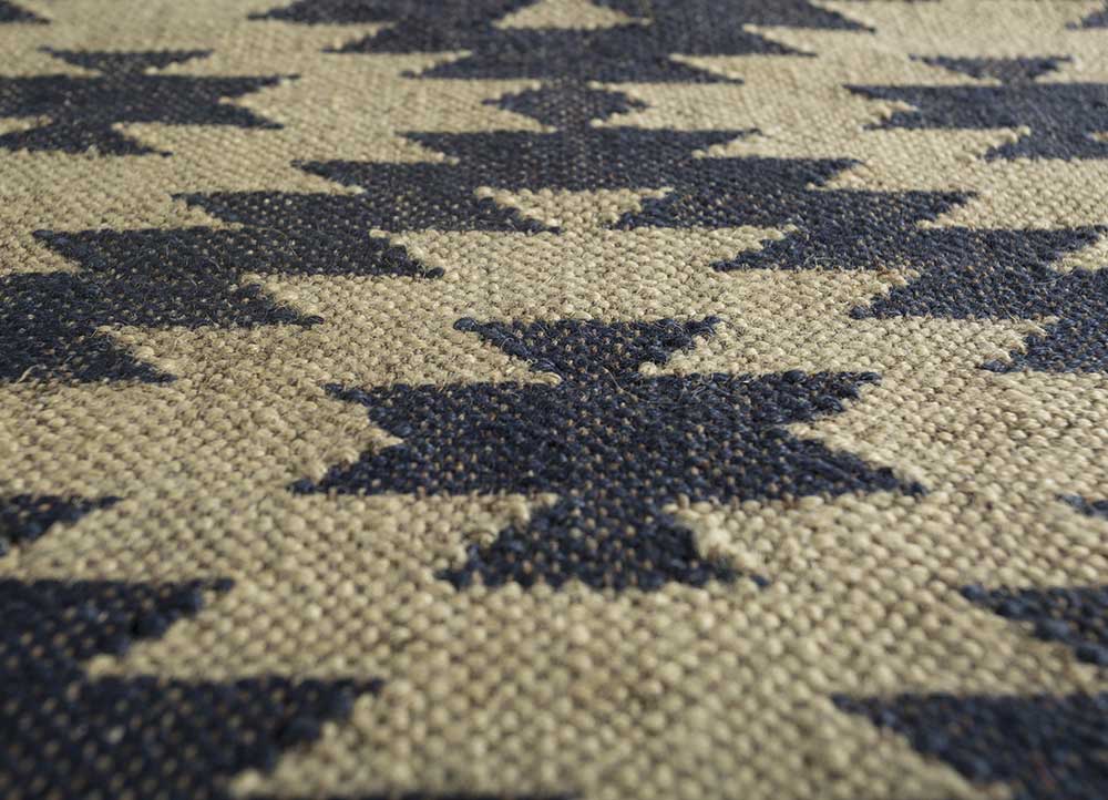 Neutral Wool Jute Kilim Rug Bethesda Rug