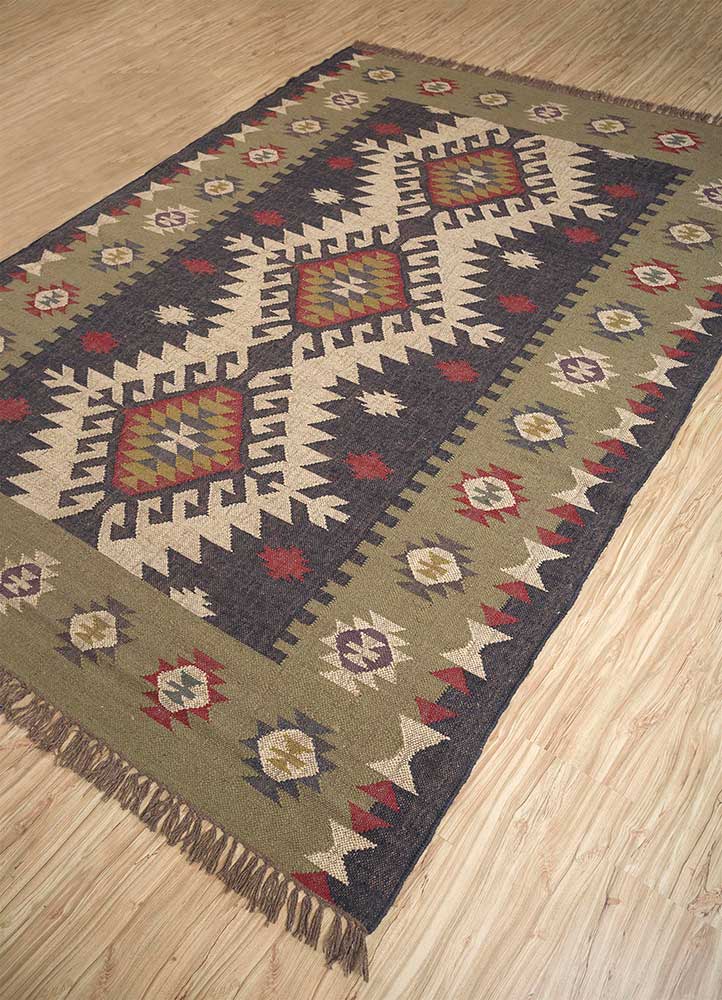 Wool Jute Kilim Rug Colleyville Rug