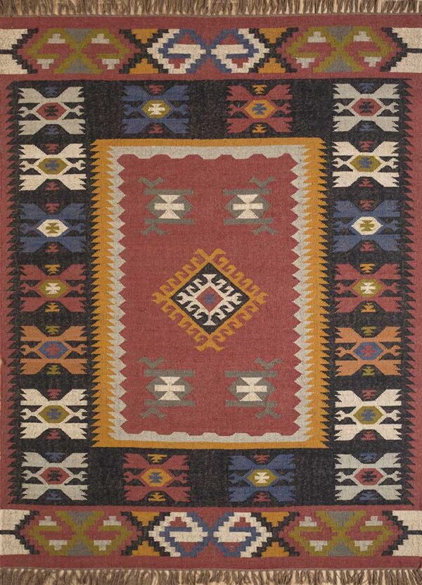 Hand Woven Jute Kilim Rugs Ladera Ranch Rug