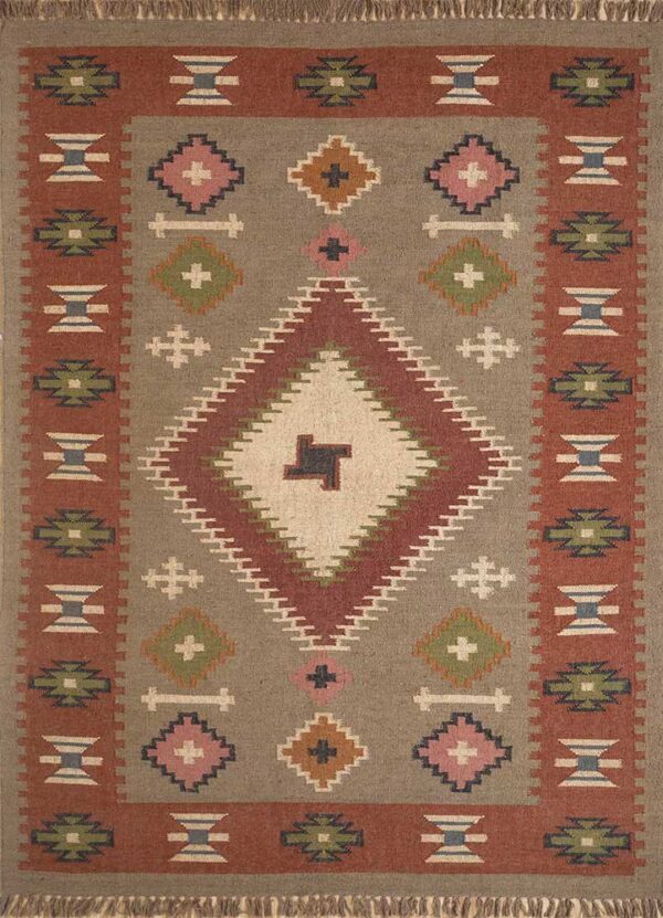 Hand Woven Jute Kilim Rugs Palm Beach Rug