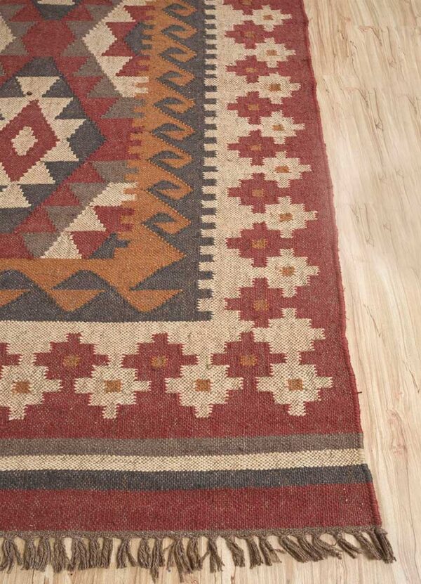 Colorful Jute Kilim Rugs Druid Hills Rug