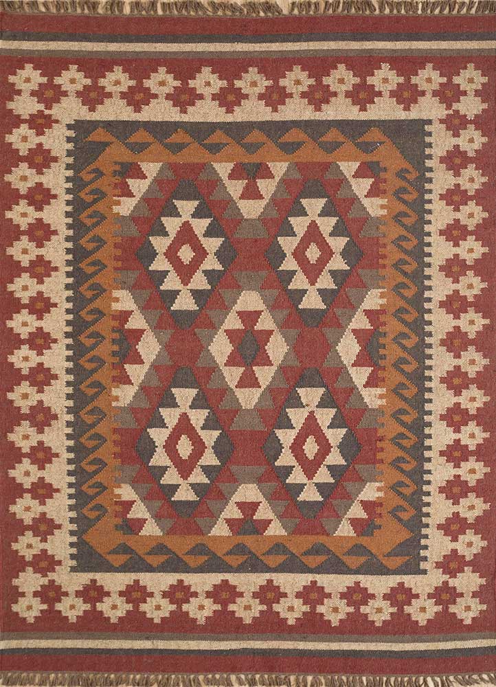 Colorful Jute Kilim Rugs Druid Hills Rug