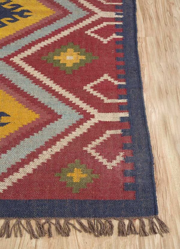 Natural Jute Kilim Dhurrie Rugs, Kilim San Ramon Rug