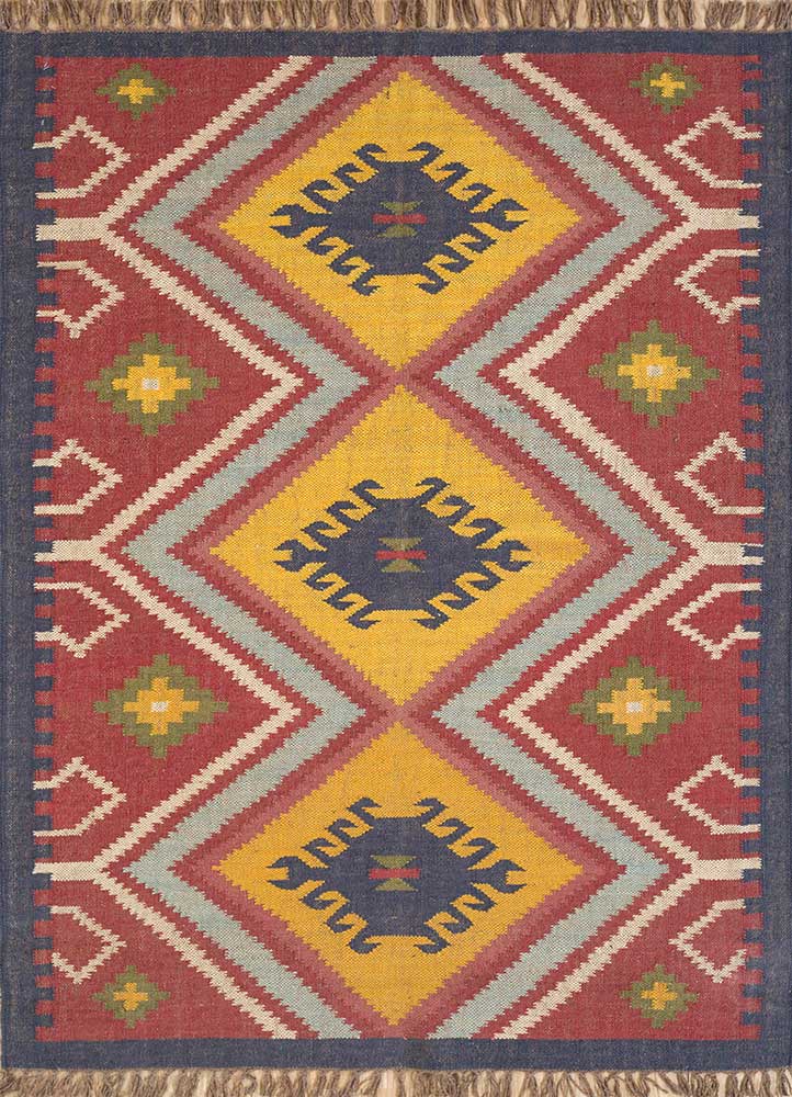 Natural Jute Kilim Dhurrie Rugs, Kilim San Ramon Rug