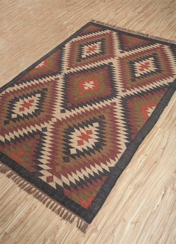Dhurrie Rugs Jute Kilim Bloomfield Hills Rug
