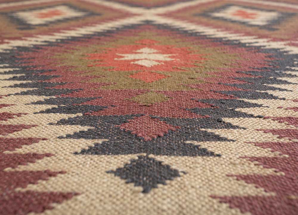 Dhurrie Rugs Jute Kilim Bloomfield Hills Rug