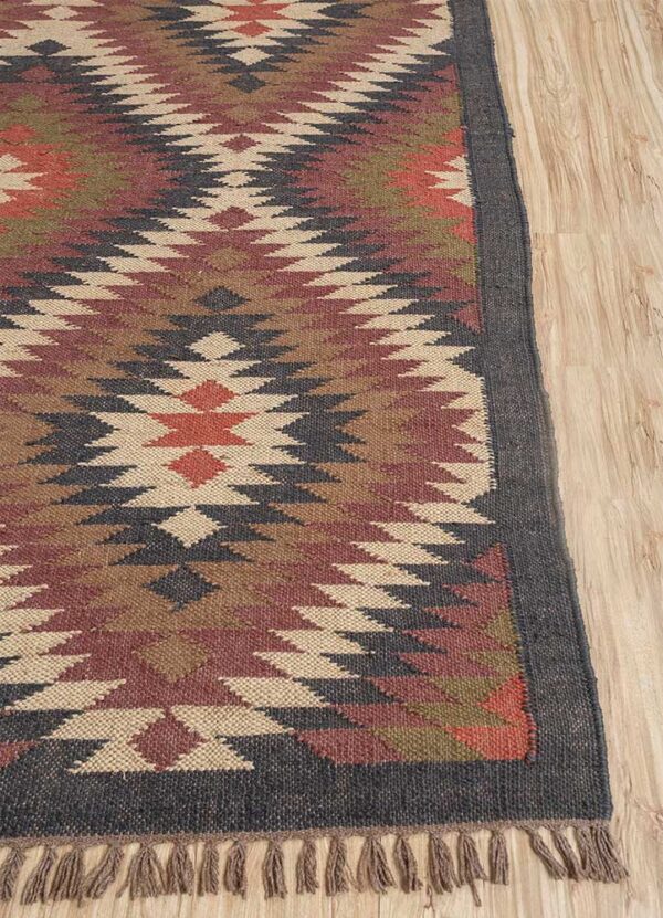 Dhurrie Rugs Jute Kilim Bloomfield Hills Rug