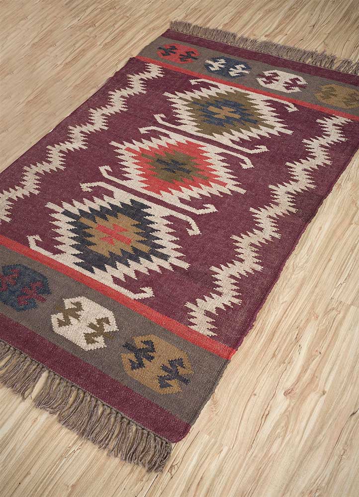 Wool Jute Kilim Rug Robins Rug