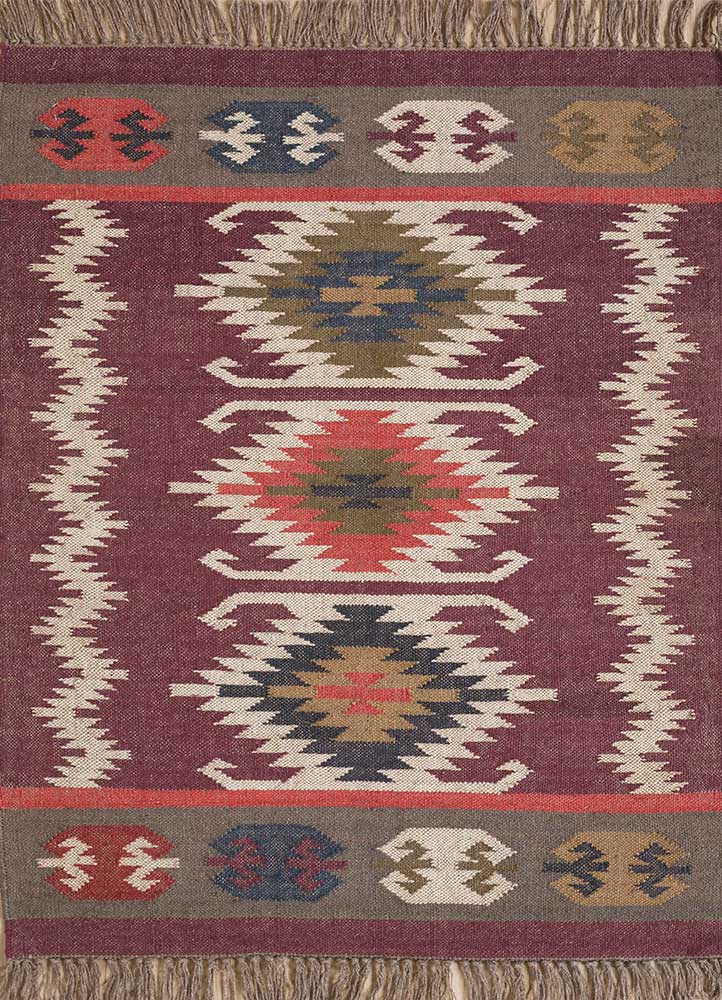 Wool Jute Kilim Rug Robins Rug