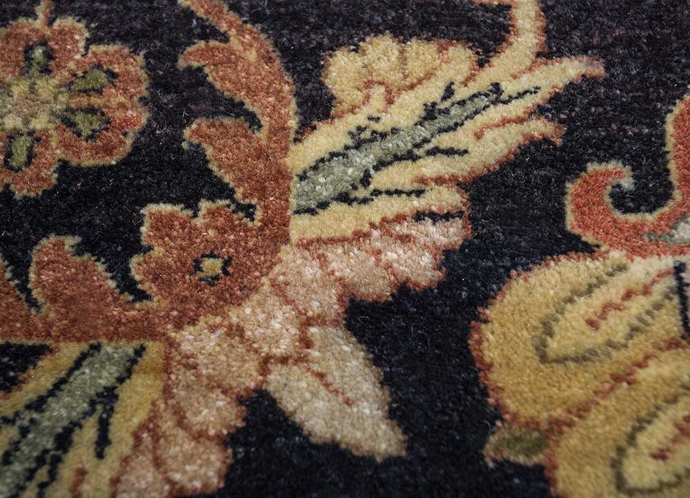 Amani Red Oxide/Ebony Hand Knotted Rugs