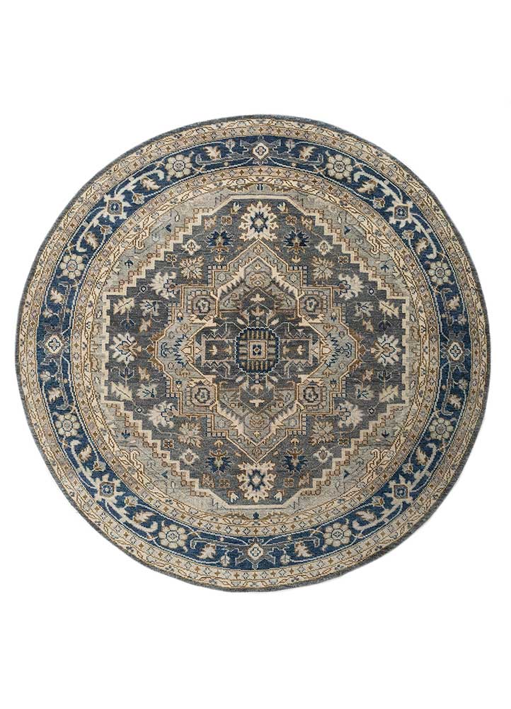 Savana Hand knotted Multi Colored Indian Rugs