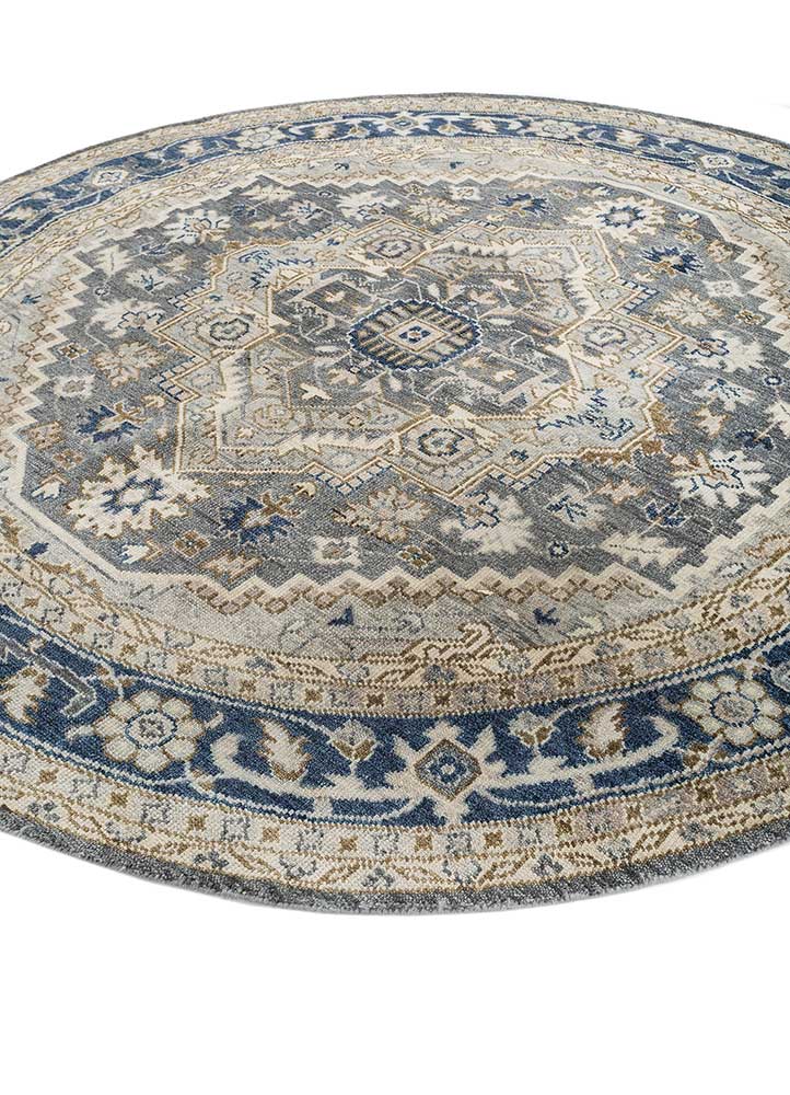 Savana Hand knotted Multi Colored Indian Rugs