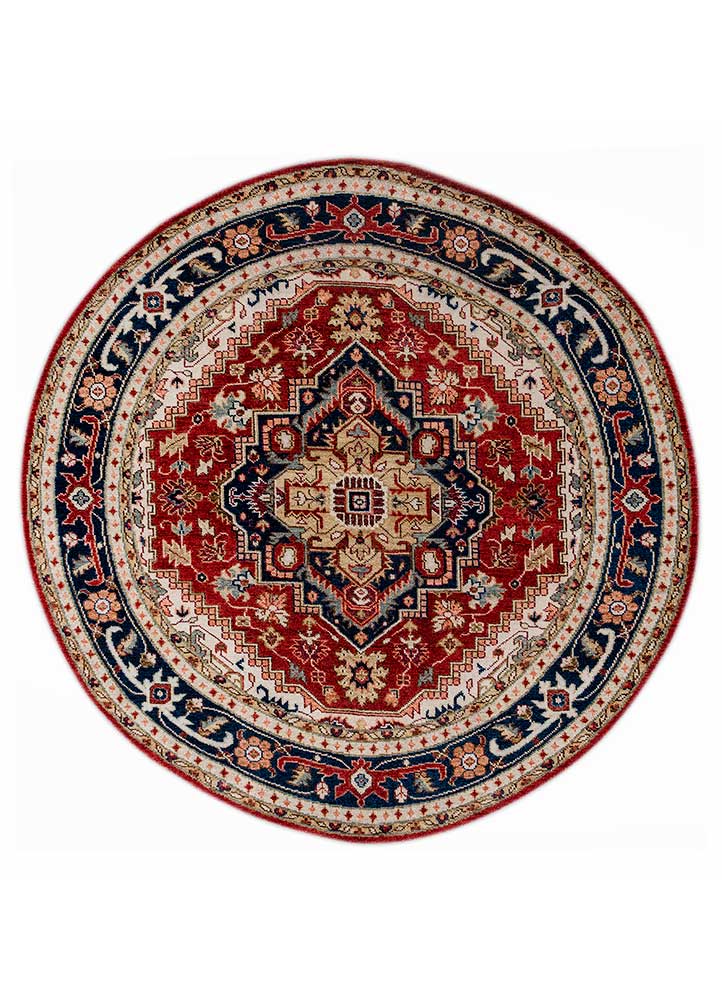 Savana Hand knotted Multi Colored Indian Rugs