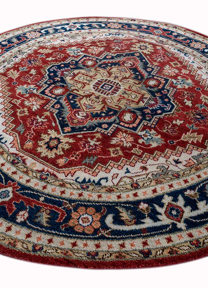 Savana Hand knotted Multi Colored Indian Rugs