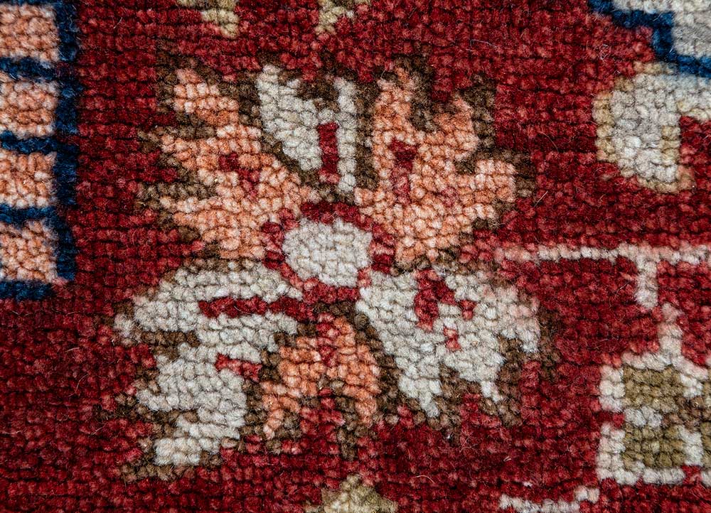 Savana Hand knotted Multi Colored Indian Rugs