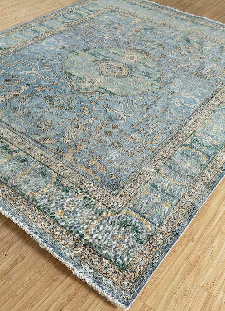 Hand knotted Woolen Multi Color Rugs