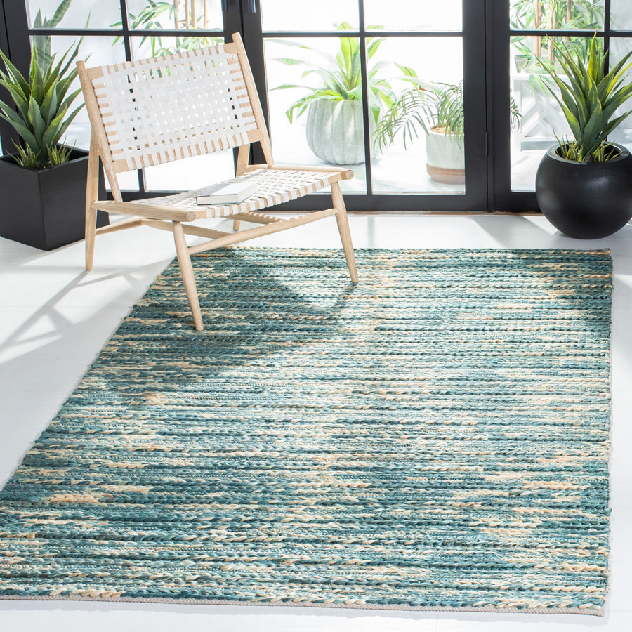 Natural Fiber Mitruta Geometric Hemp Jute Sisal Rug