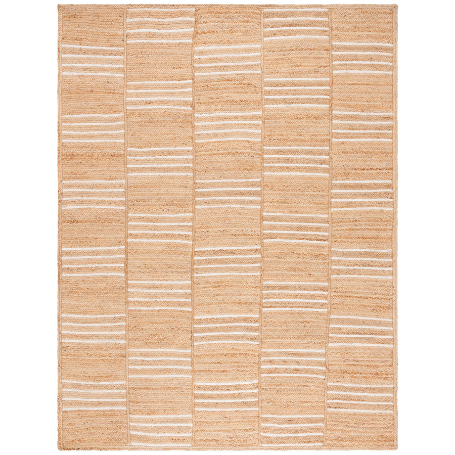 Natural Fiber Jute Rug – Handmade Farmhouse Style Floor Decor