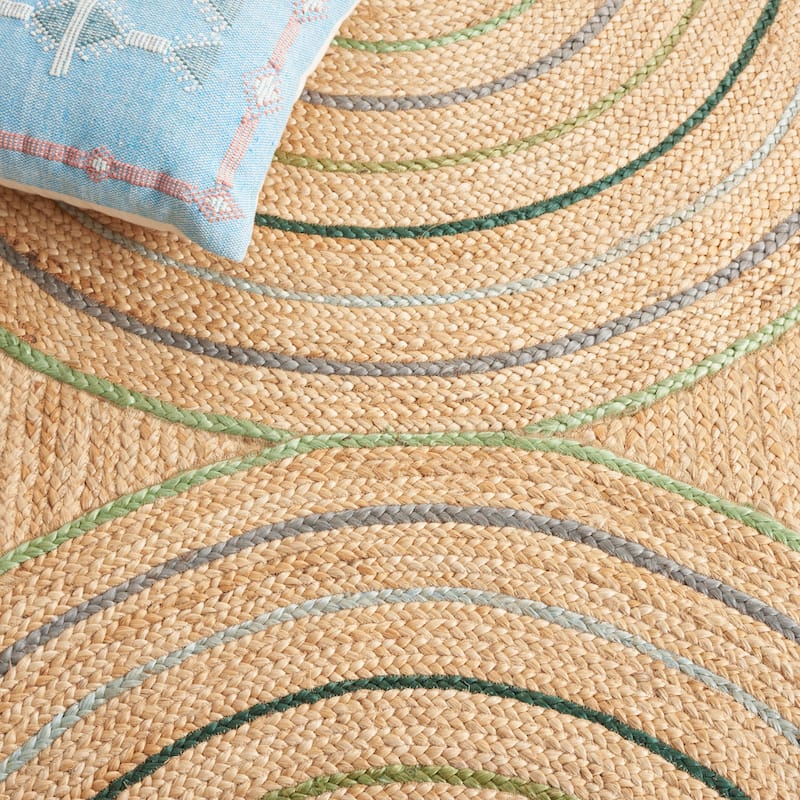 Eco-Friendly Ingke Jute Rug – Natural Fiber Casual Area Carpet