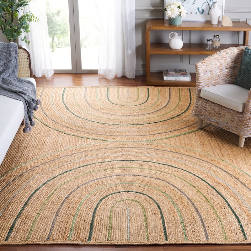 Eco-Friendly Ingke Jute Rug – Natural Fiber Casual Area Carpet