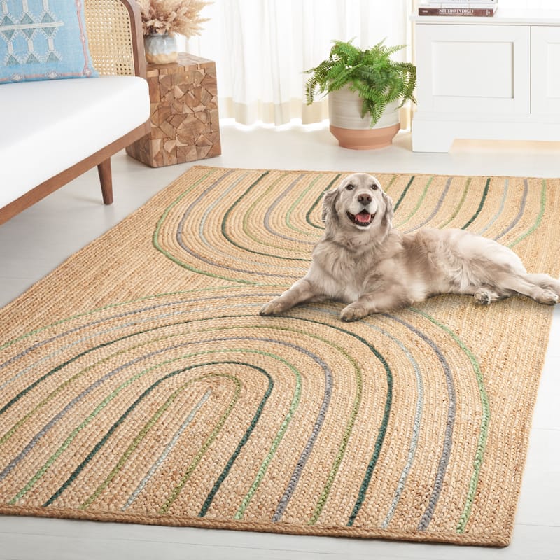 Eco-Friendly Ingke Jute Rug – Natural Fiber Casual Area Carpet